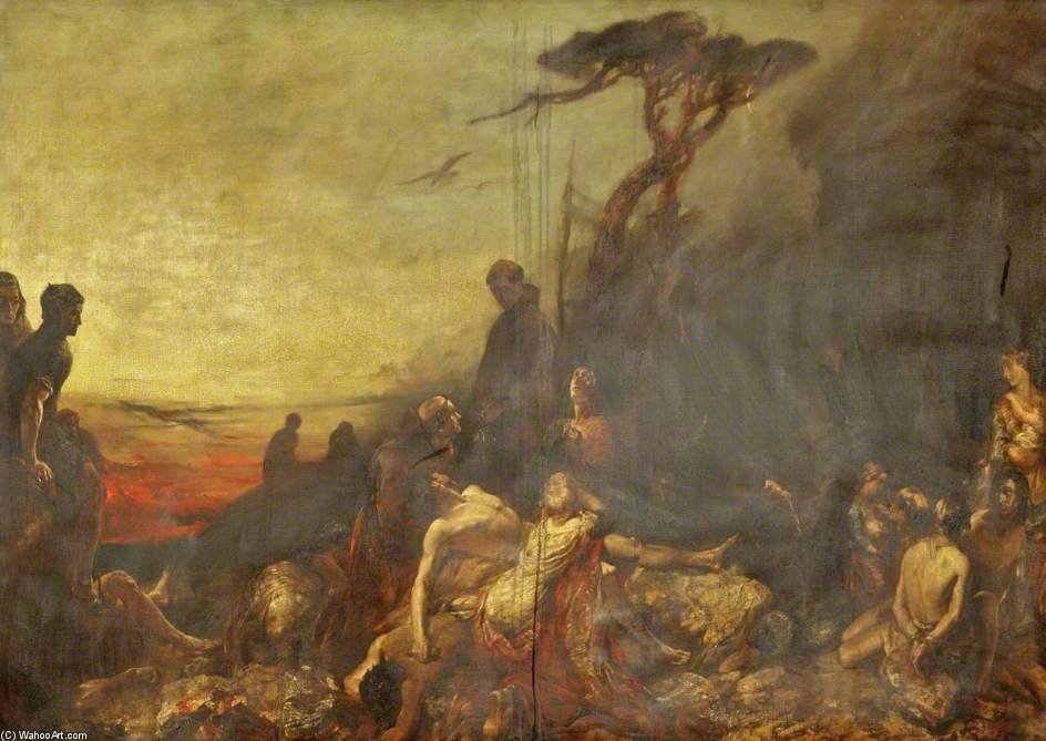 The Morning After The Battle Of Hastings — Alfred Joseph Woolmer