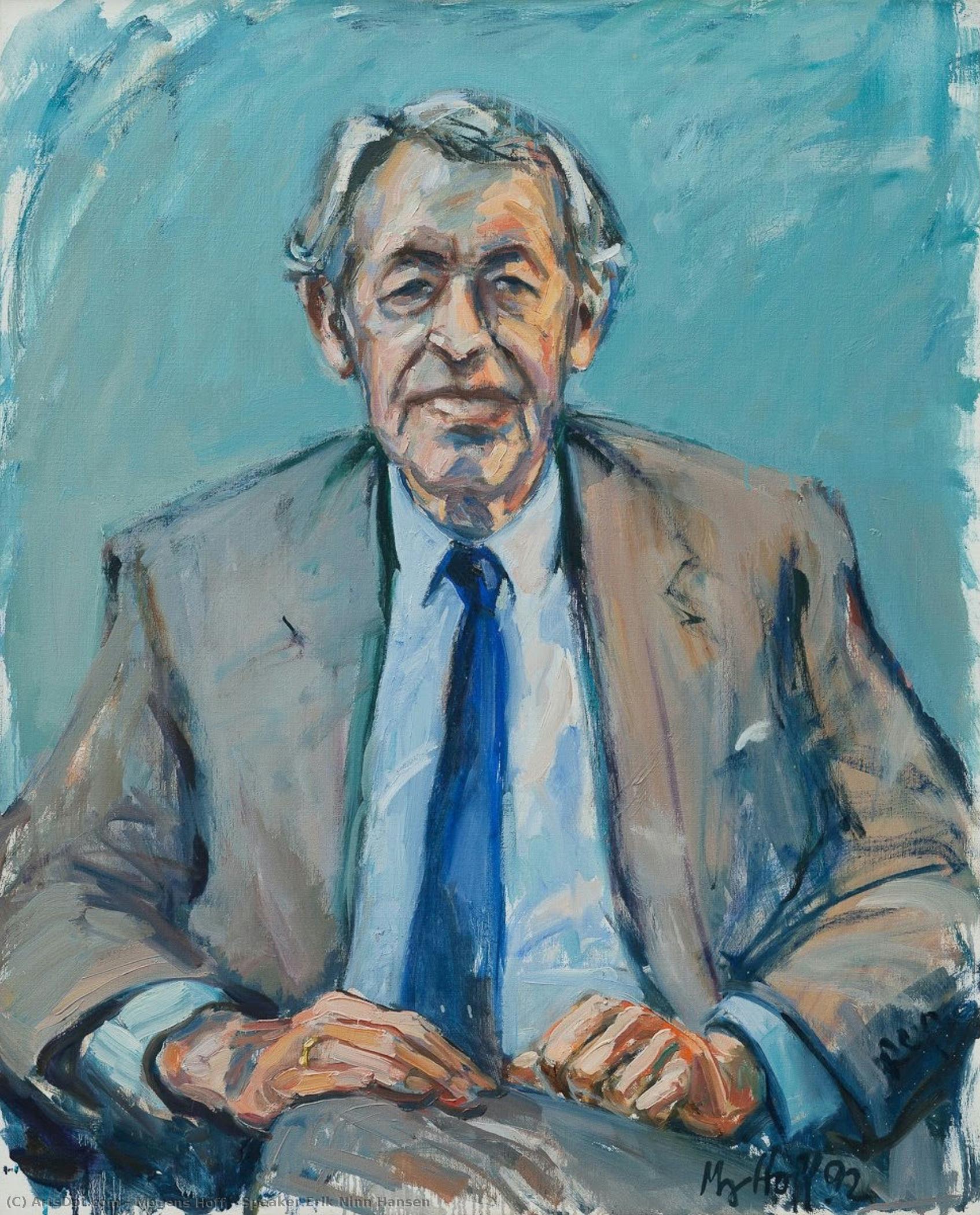 Speaker Erik Ninn Hansen — Mogens Hoff