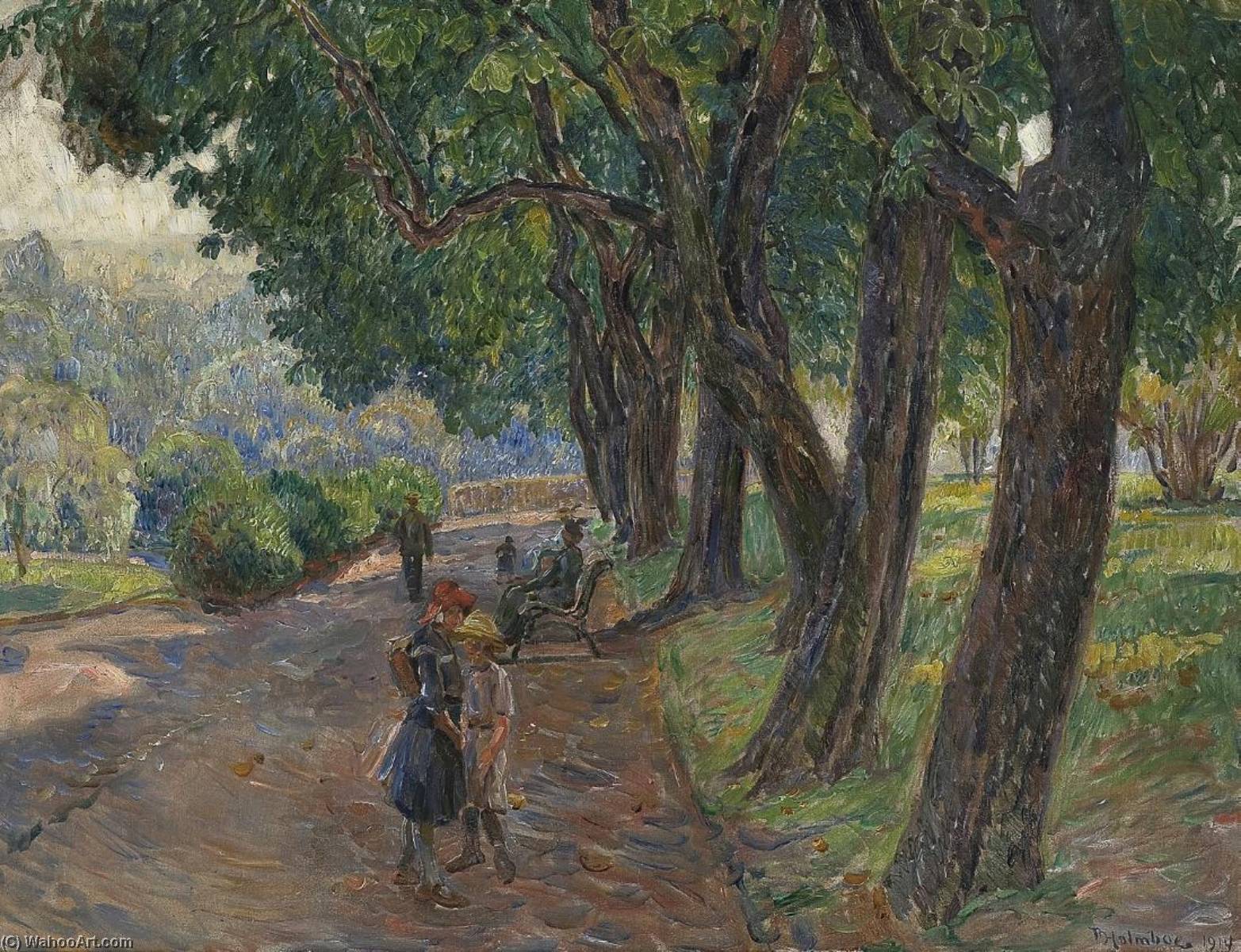 In The Park — Thorolf Holmboe