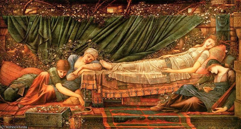 The Sleeping Princess — Edward Coley Burne-jones