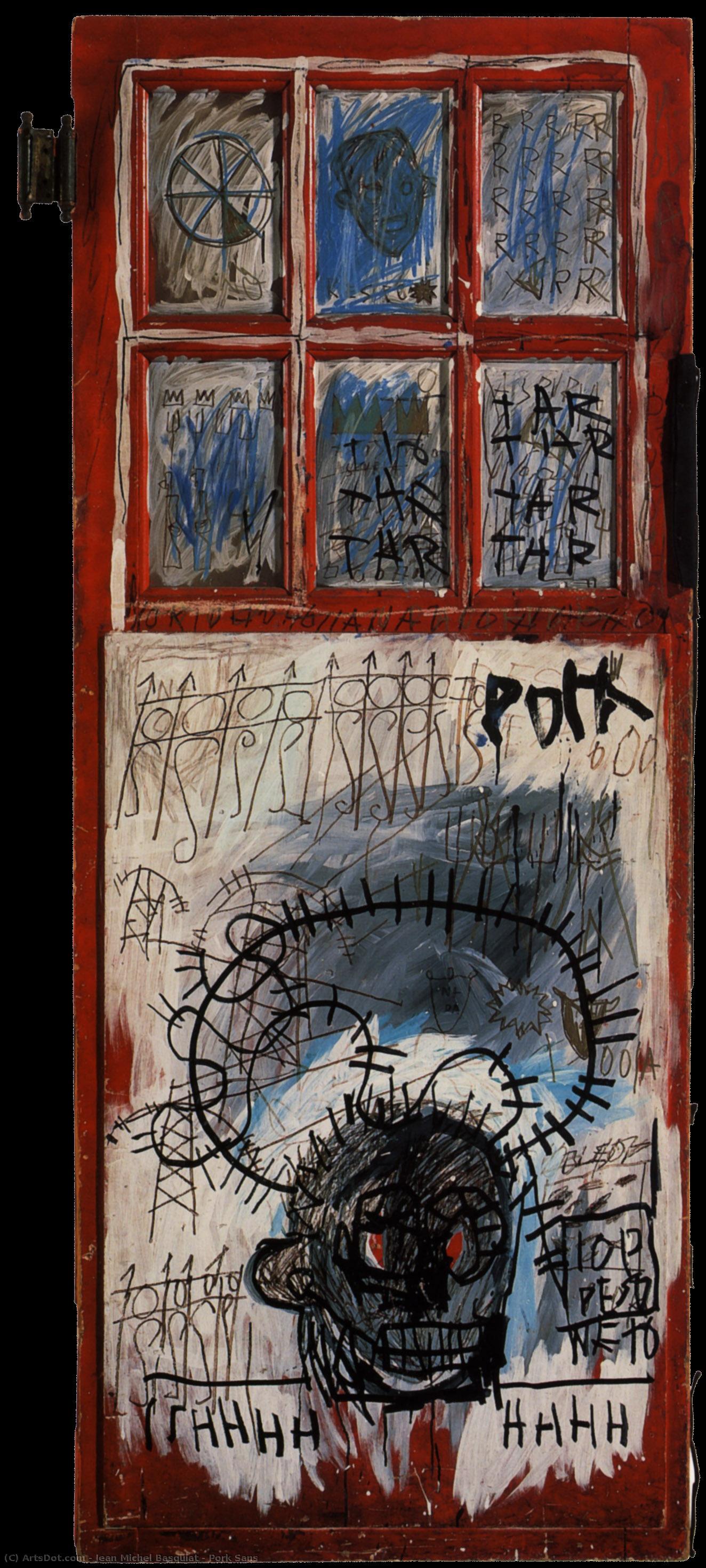 Pork Sans — Jean Michel Basquiat
