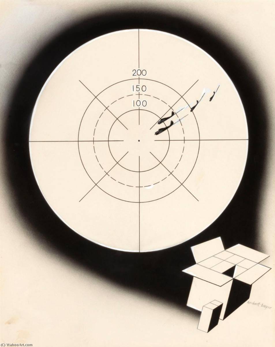Aim High From The Early Series — Herbert Bayer