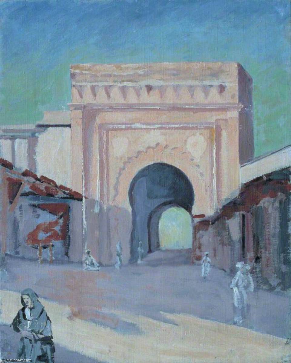 A Town Gate At Marrakech — Winston Spencer Churchill