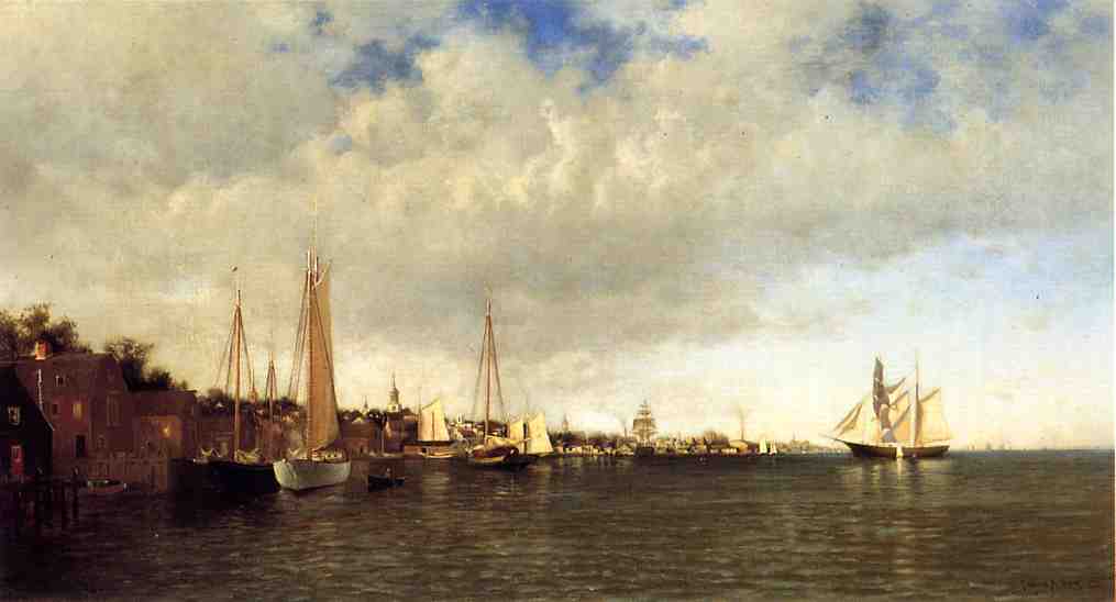 An Old Town By The Sea, Glouceser Harbor — Francis A Silva