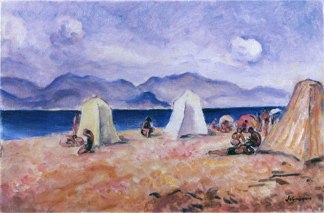 On The Beach — Henri Lebasque