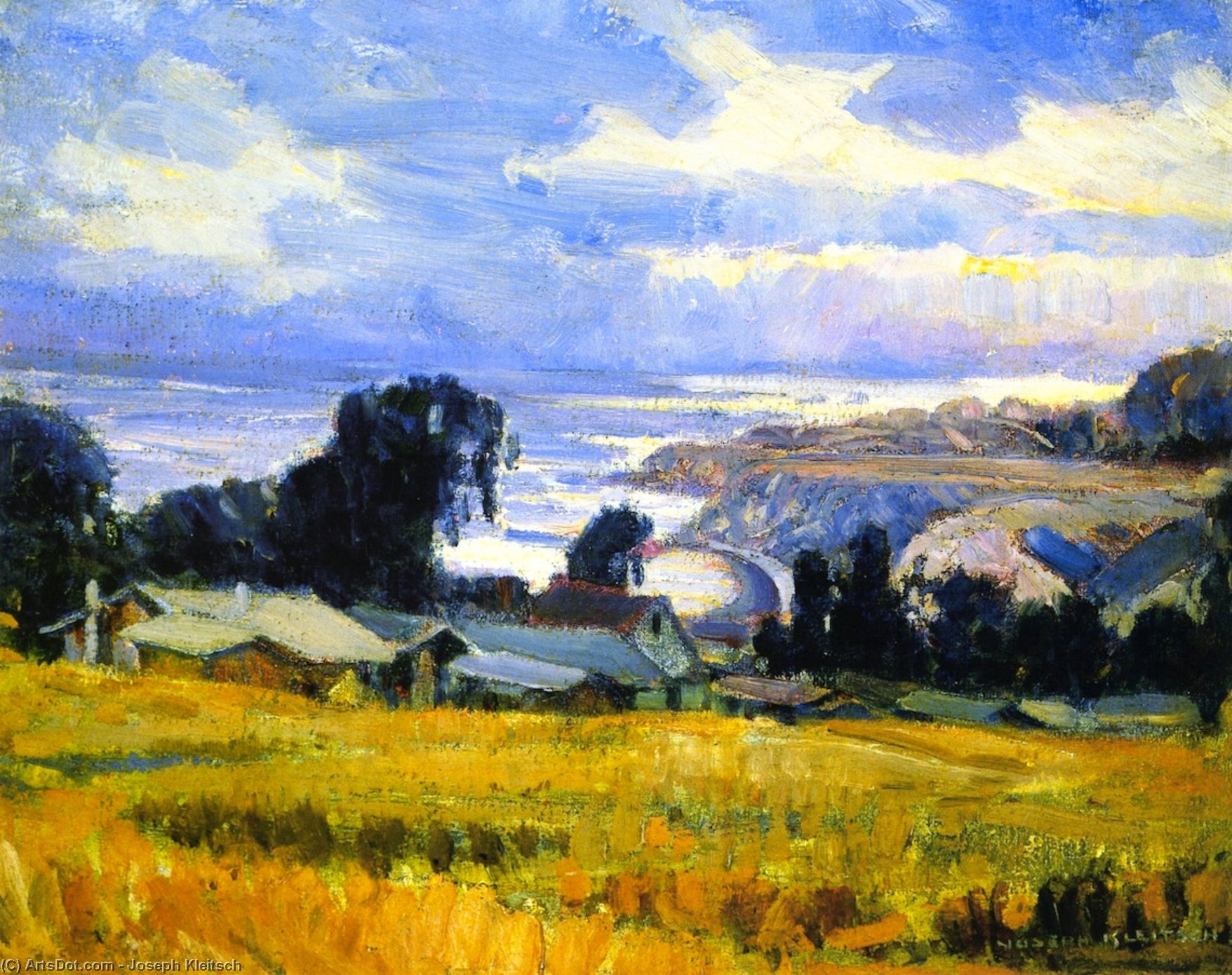 Evening (in Laguna) — Josif Klajč