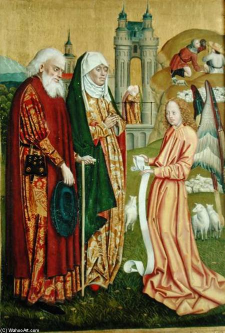 The Annunciation To Joachim And Anne, From The Dome Altar — Absolon Stumme