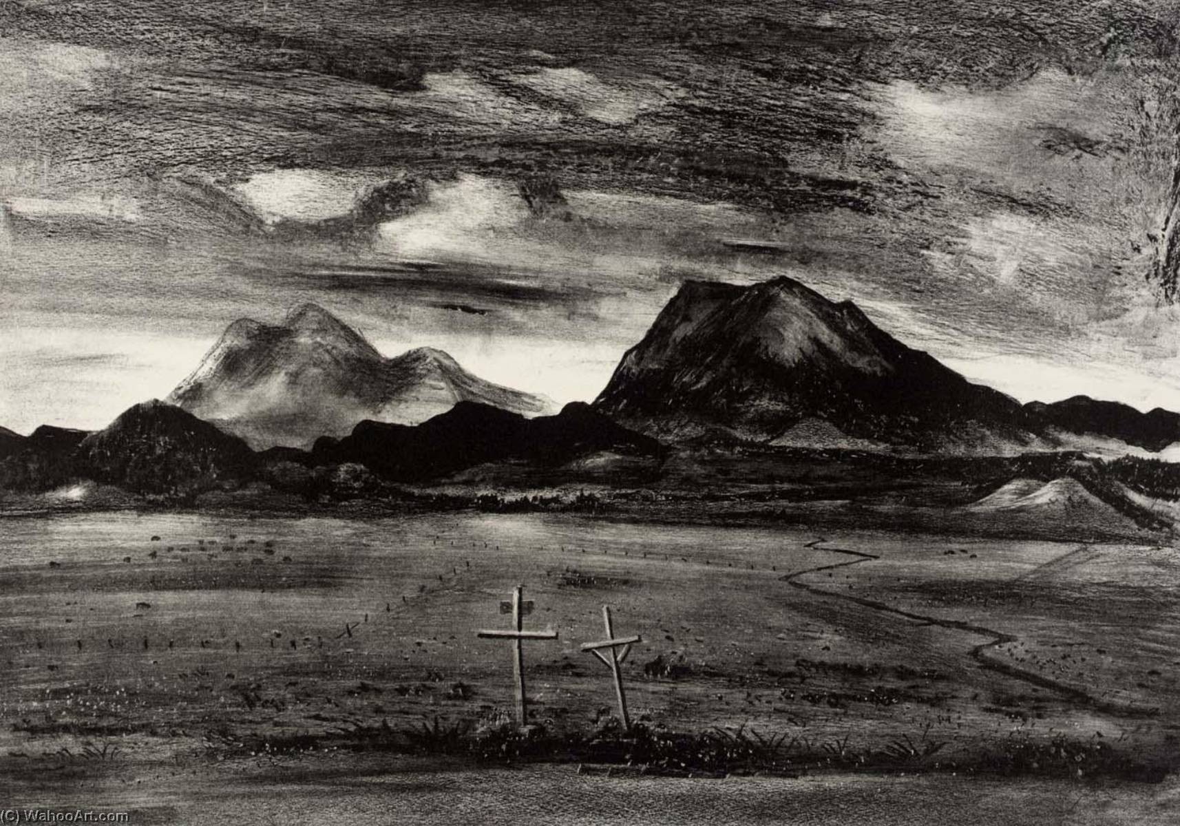 Desert Cemetery — Arnold Blanch