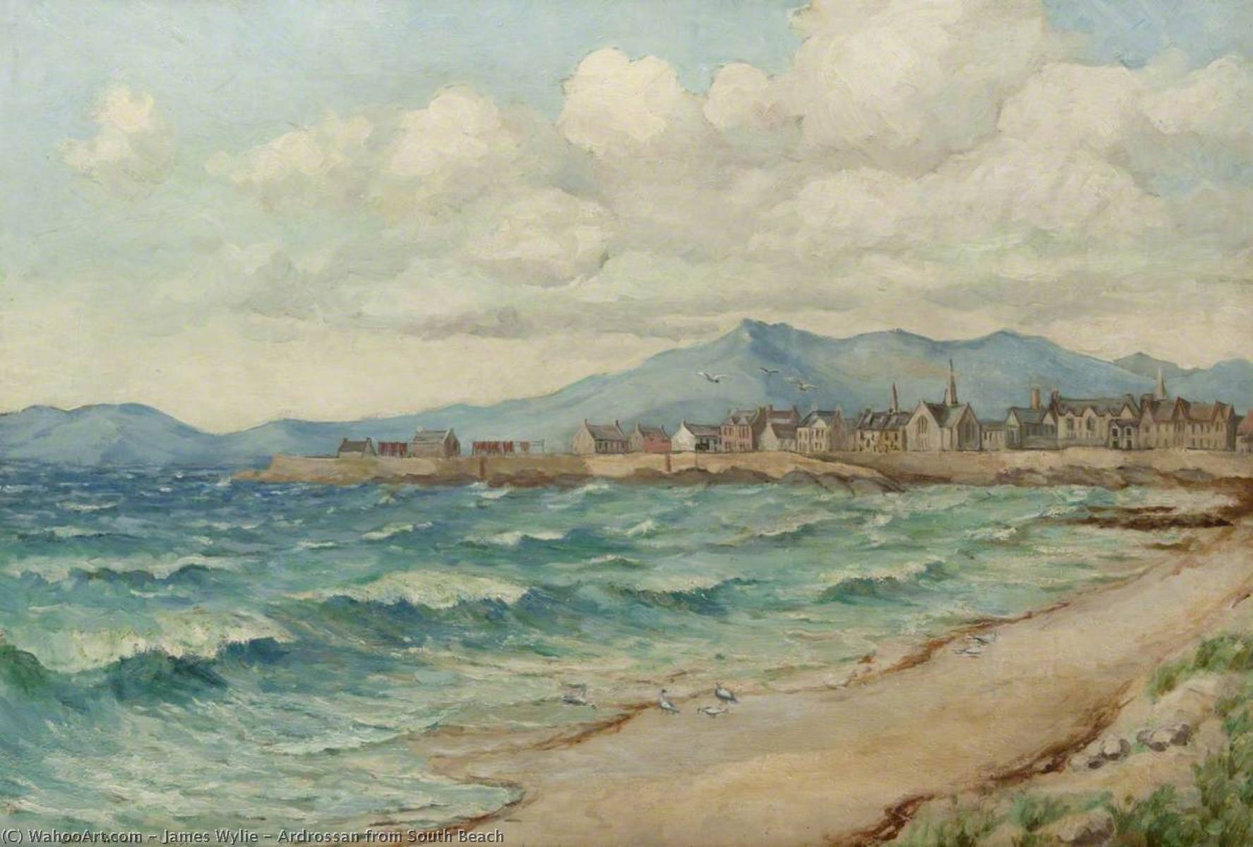 Ardrossan From South Beach — James Wylie