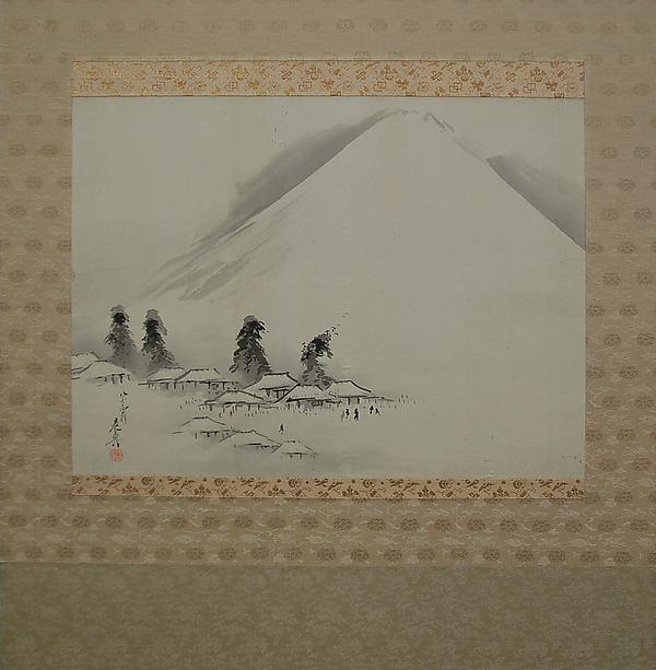 Mt. Fuji In Winter — Shibata Zeshin