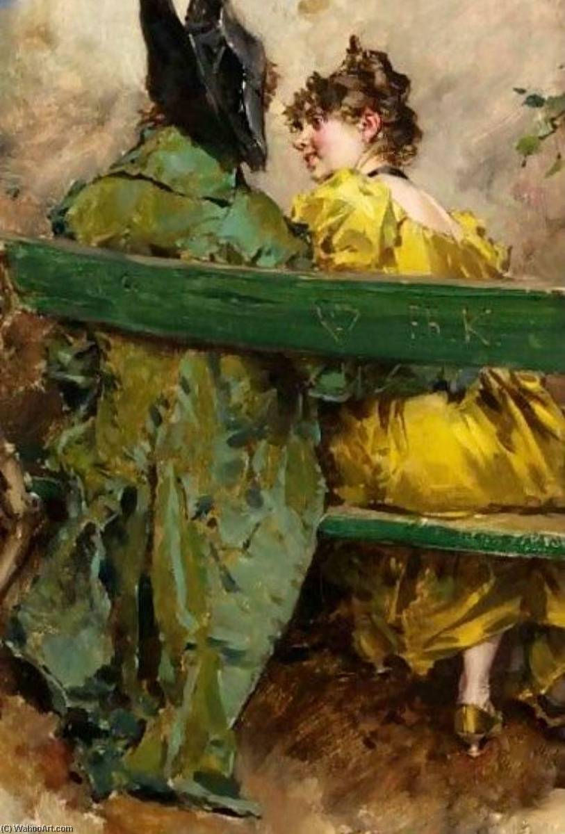 Flirtation — Frederik Henrdik Kaemmerer