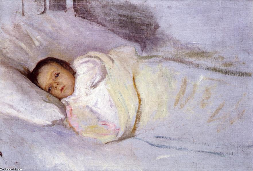 Portrait Of The Artist's Daughter — Joseph Rodefer Decamp