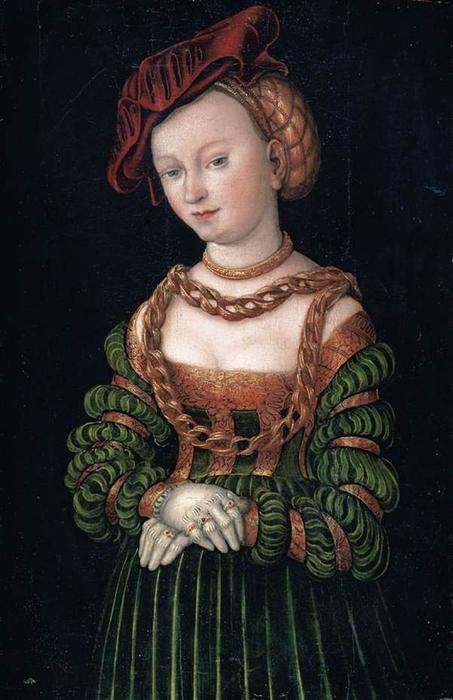 Portrait Of A Young Woman 1 — Lucas Cranach The Elder