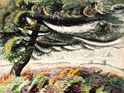 Windblown Hemlock — Чарльз Берхфилд