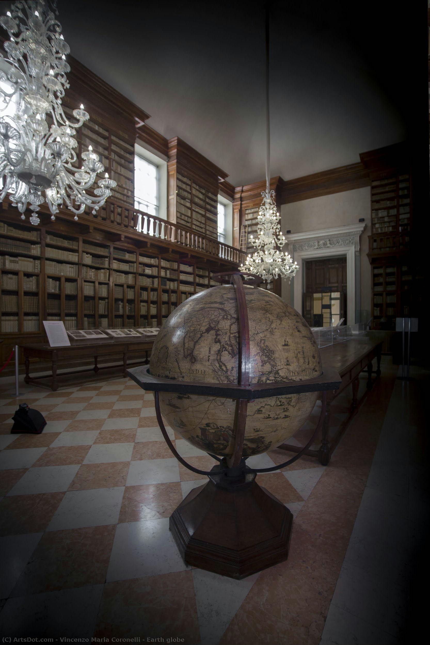 Earth Globe — Vincenzo Maria Coronelli