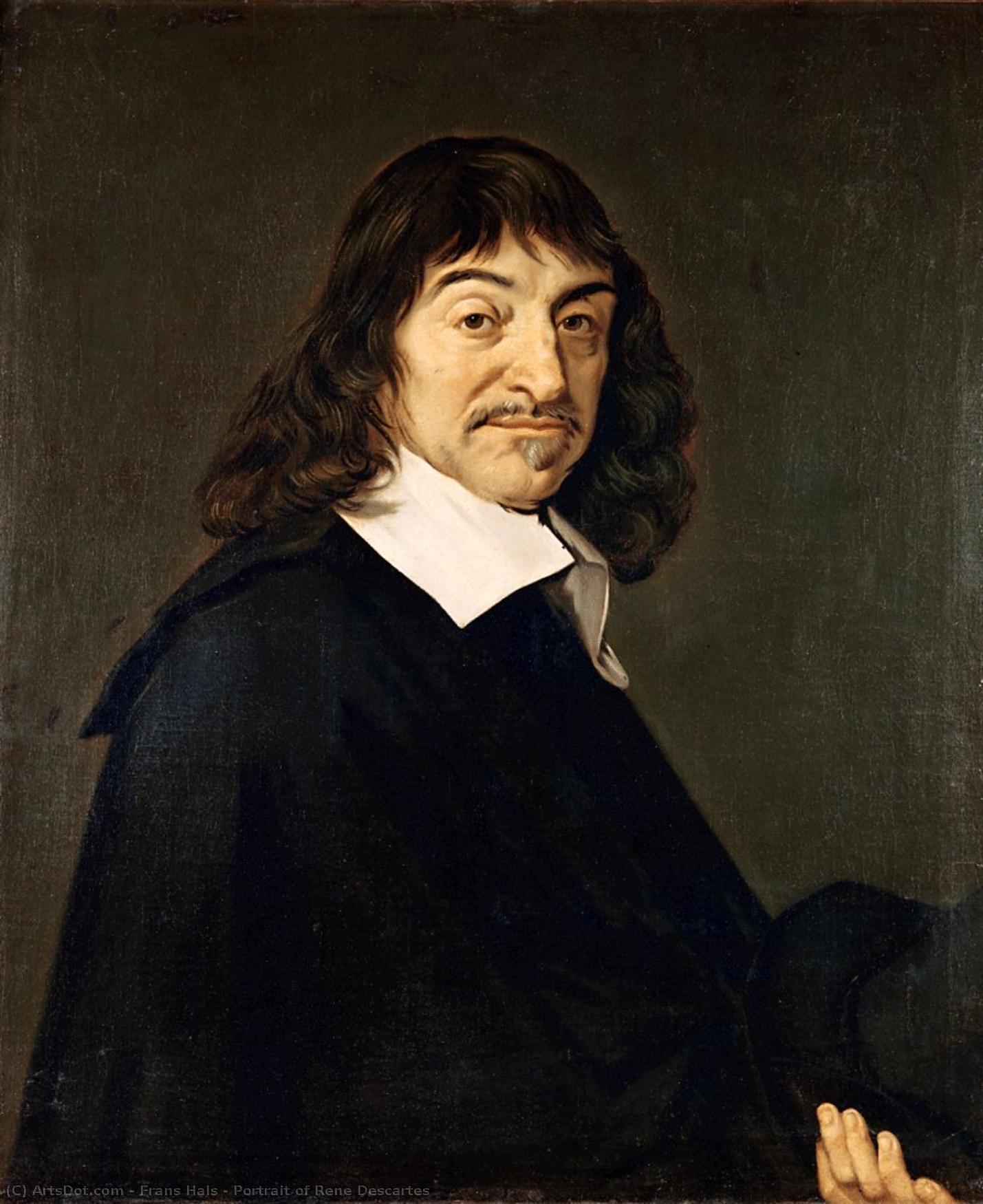 Portrait Of Rene Descartes — Frans Hals