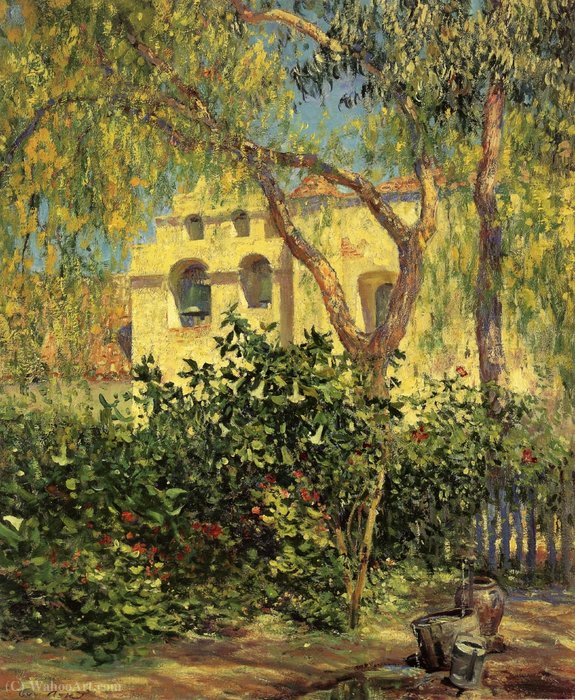 San Gabriel Mission, (1914) — Guy Rose