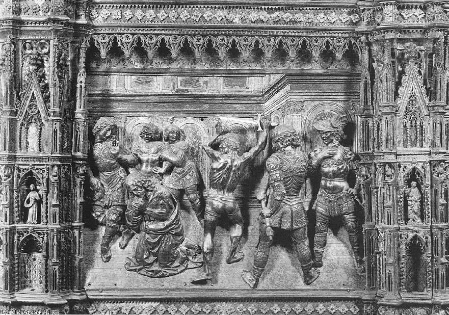 Beheading Of St John The Baptist (detail Of The Altar) — Andrea Del Verrocchio