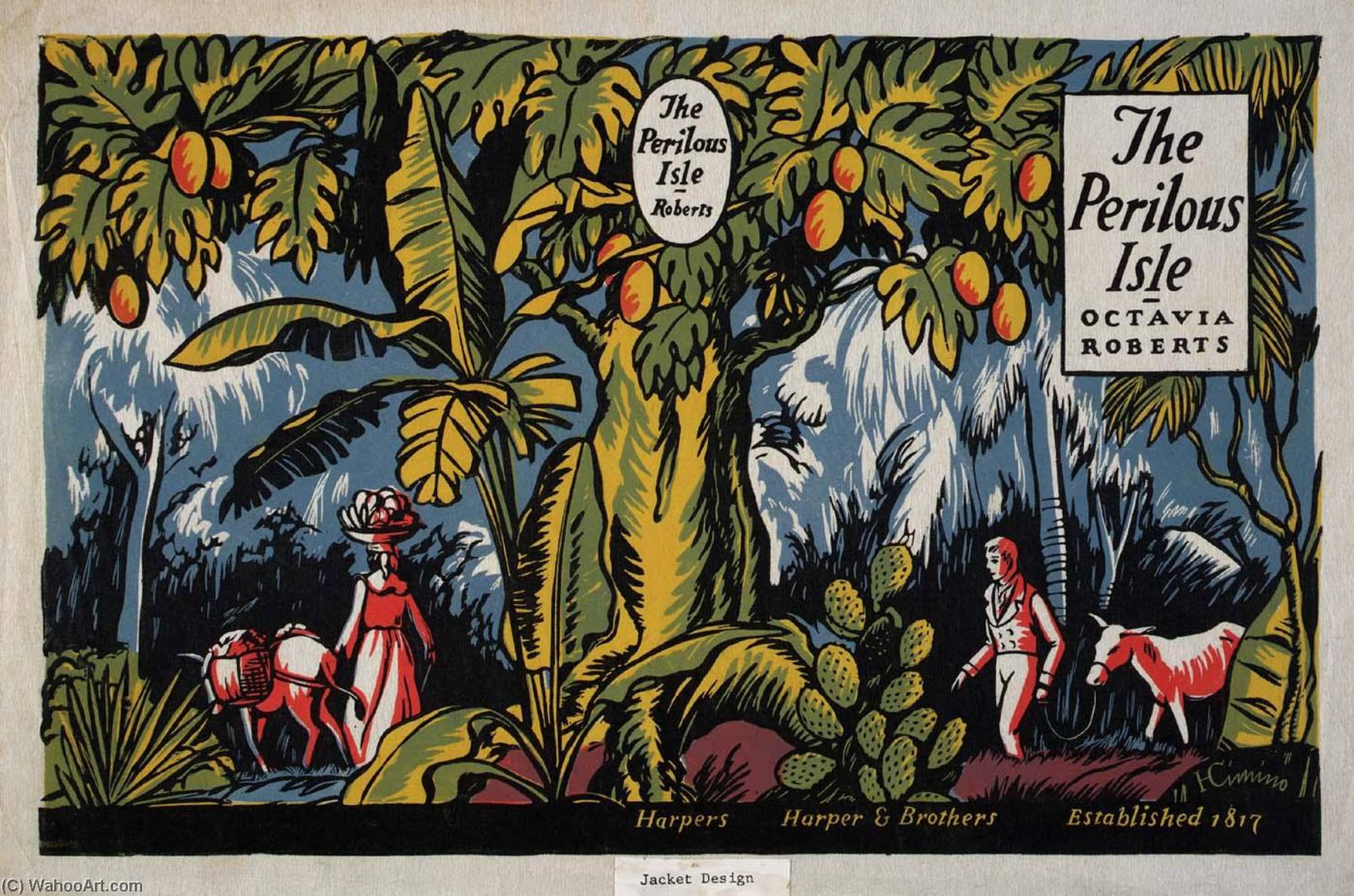 Jacket Design For The Perilous Isle — Harry Cimino