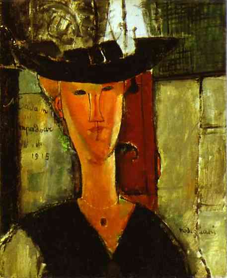 Madam Pompadour (portrait Of Beatrice Hastings) — Amedeo Clemente Modigliani