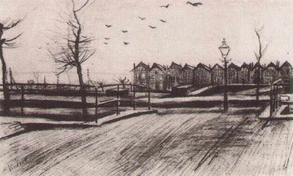 Bridge Near The Schenkweg — Vincent Willem Van Gogh