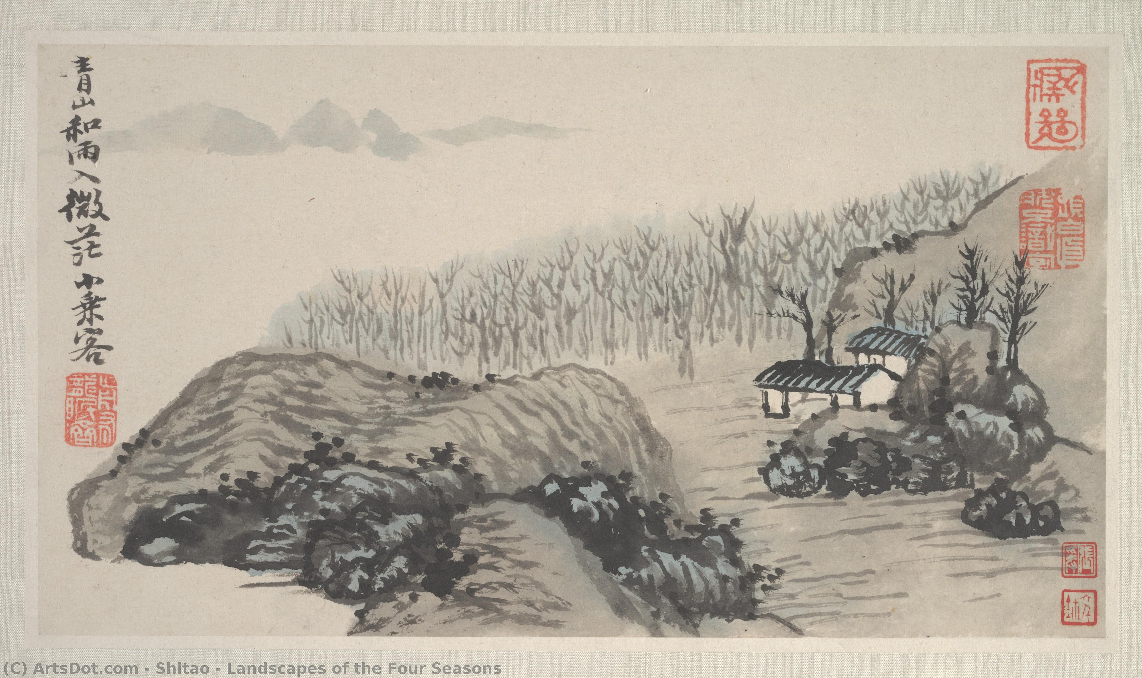 Landscapes Of The Four Seasons — Shitao