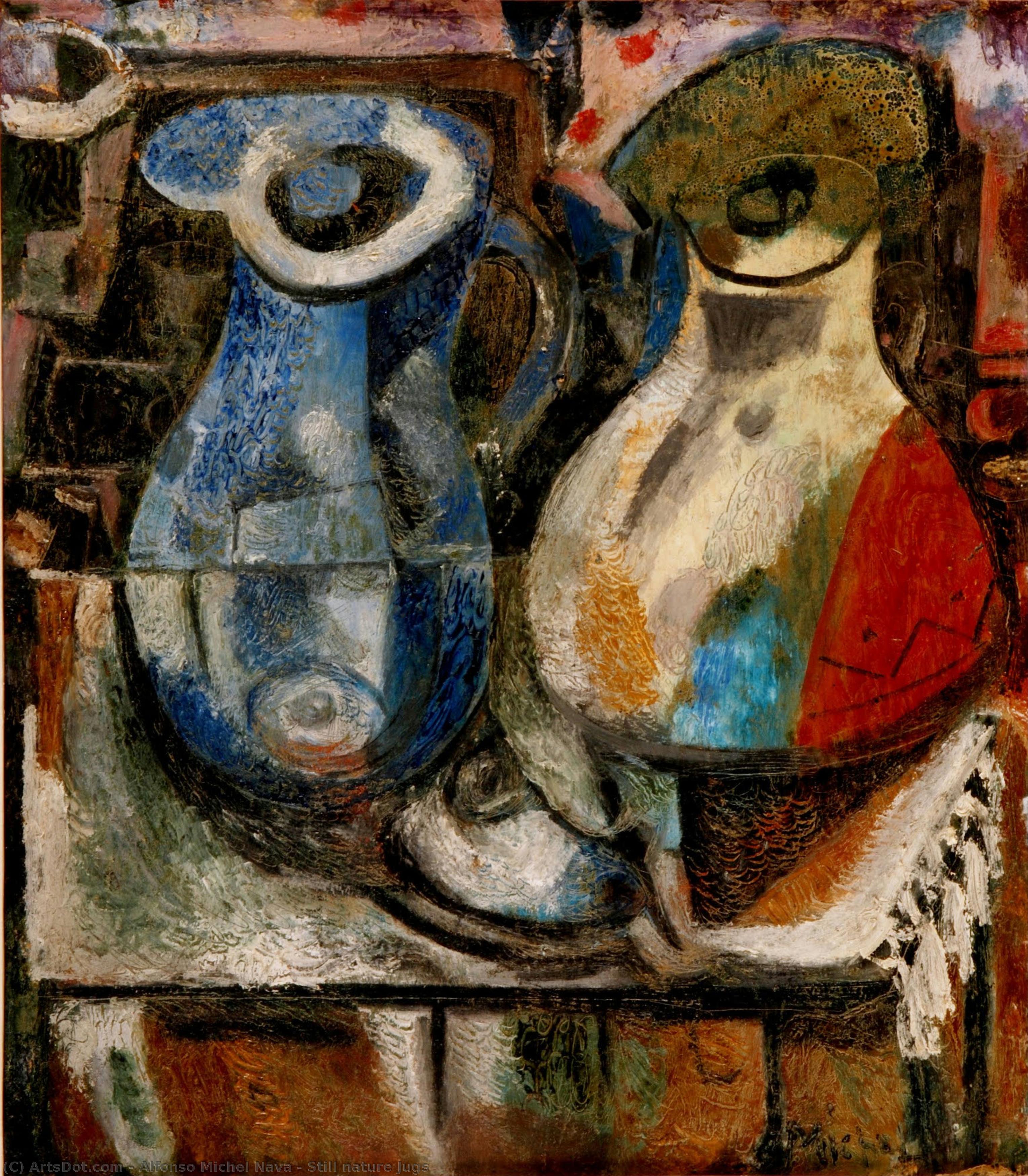 Still Nature Jugs — Alfonso Michel Nava