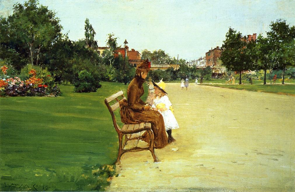 The Park 1 — William Merritt Chase