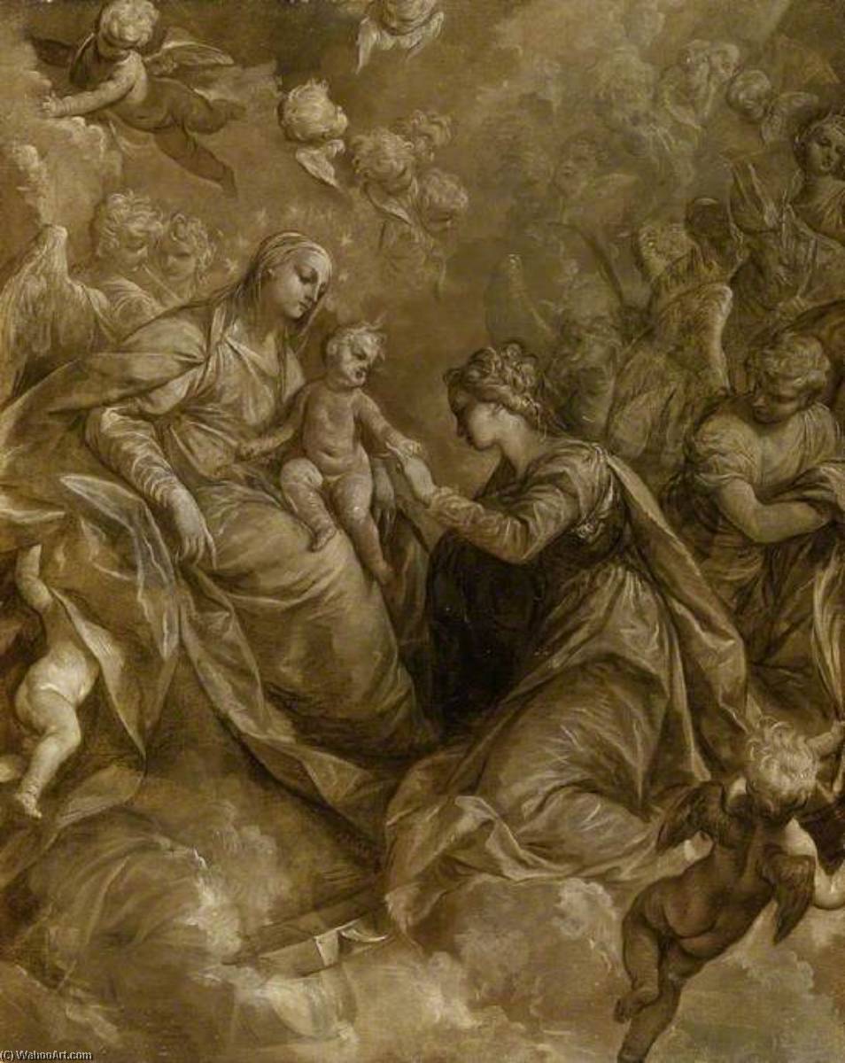 The Mystic Marriage Of Saint Catherine Of Alexandria — Donato Creti