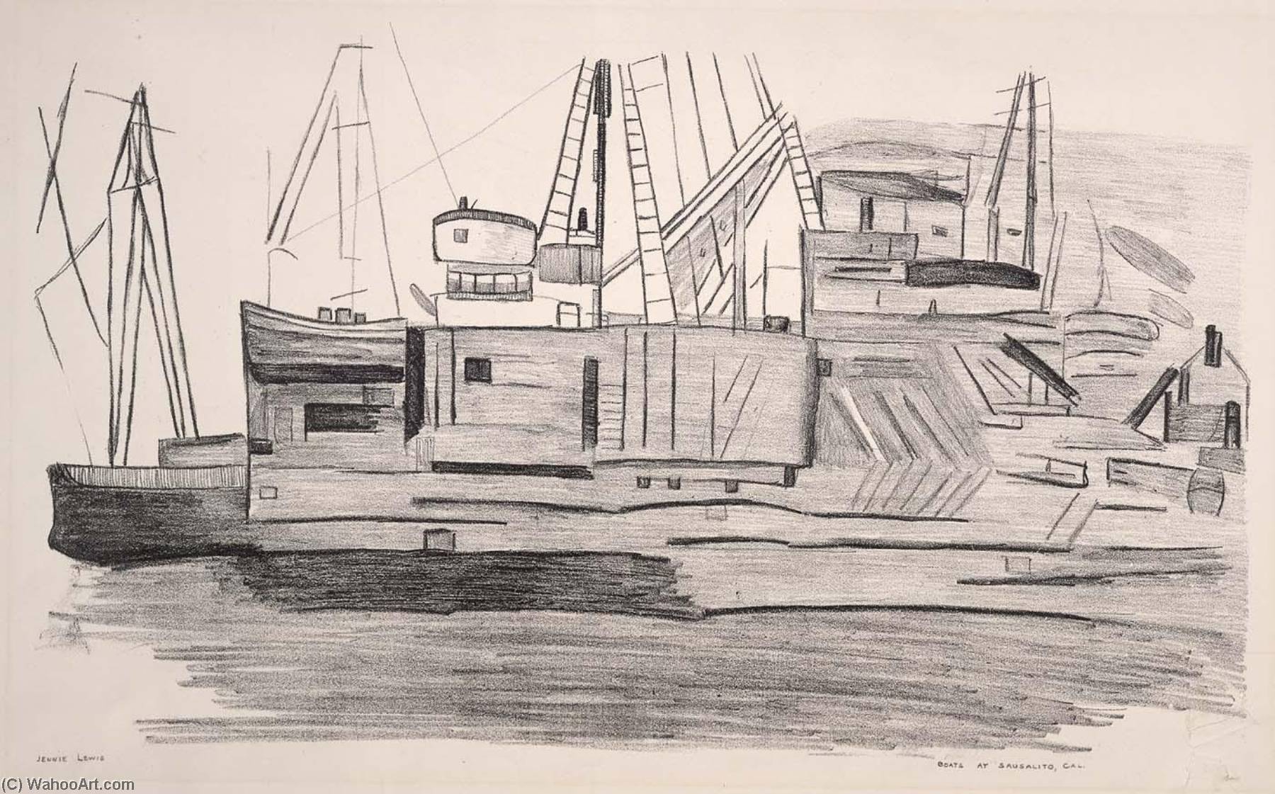 Boats At Sausalito — Jennie Lewis