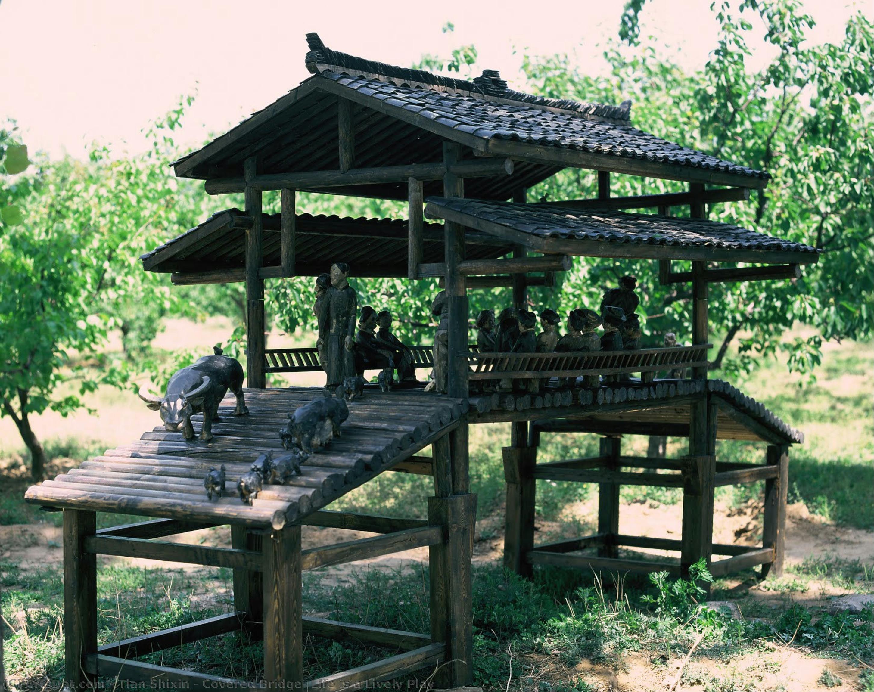 Covered Bridge: Life Is A Lively Play — Tian Shixin
