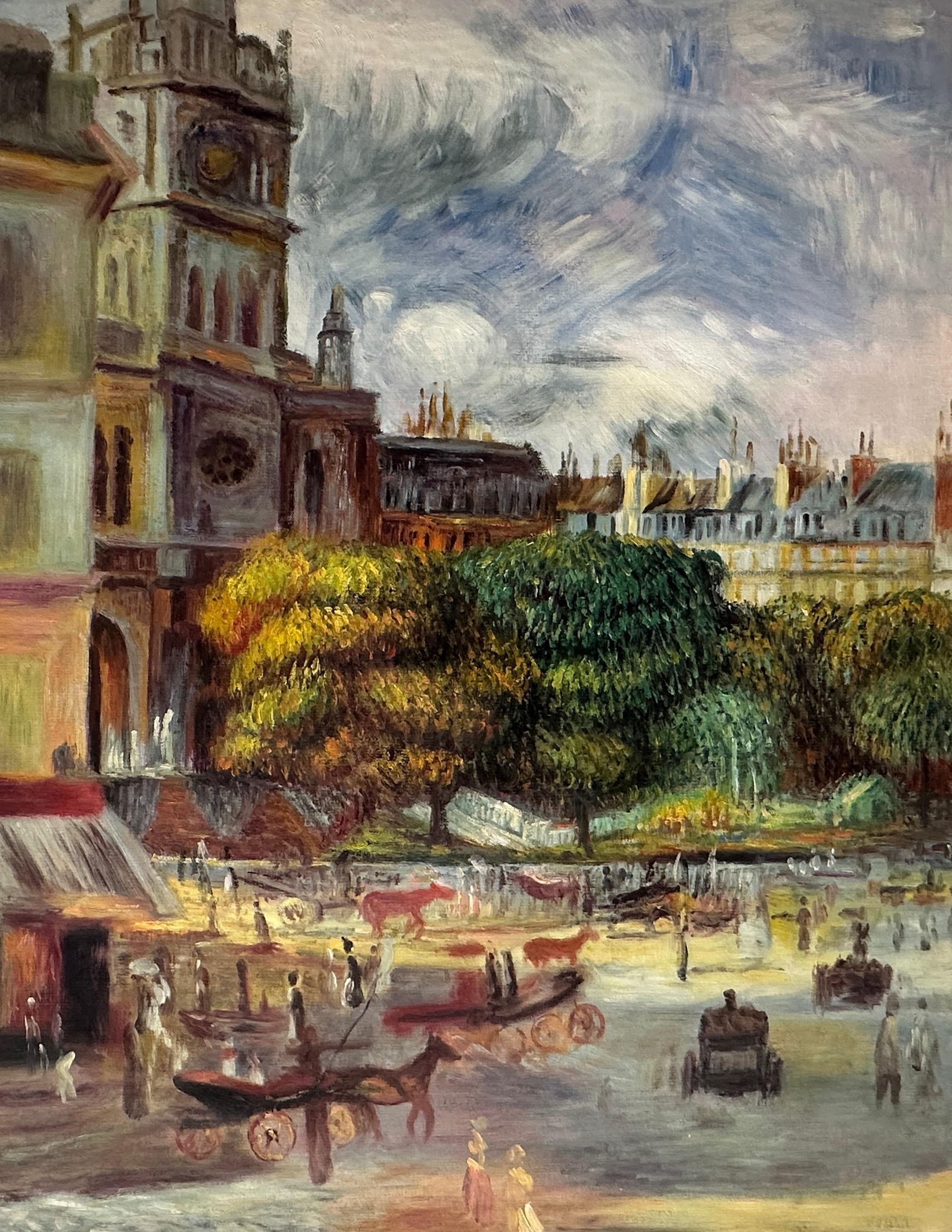 Church Of The Holy Trinity In Paris - Pierre-auguste Renoir — ピエール＝オーギュスト・ルノワール