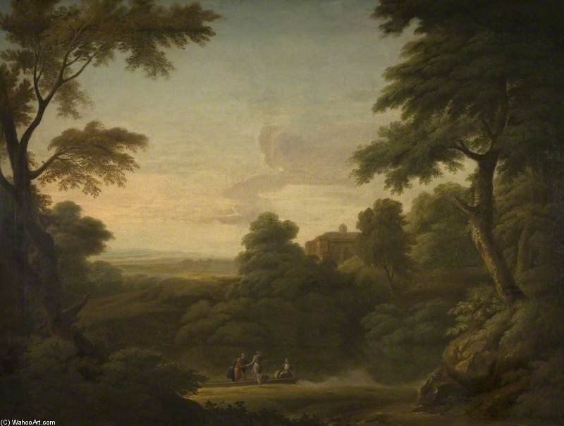 Classical Landscape - — Džordž Vašington Tomas Lambert