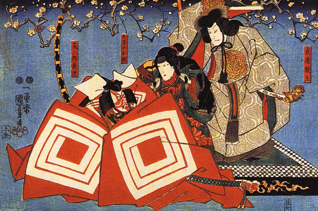 The Actor — Utagawa Kuniyoshi