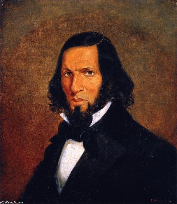 Self-portrait — Корнелиус Давид Криехоф