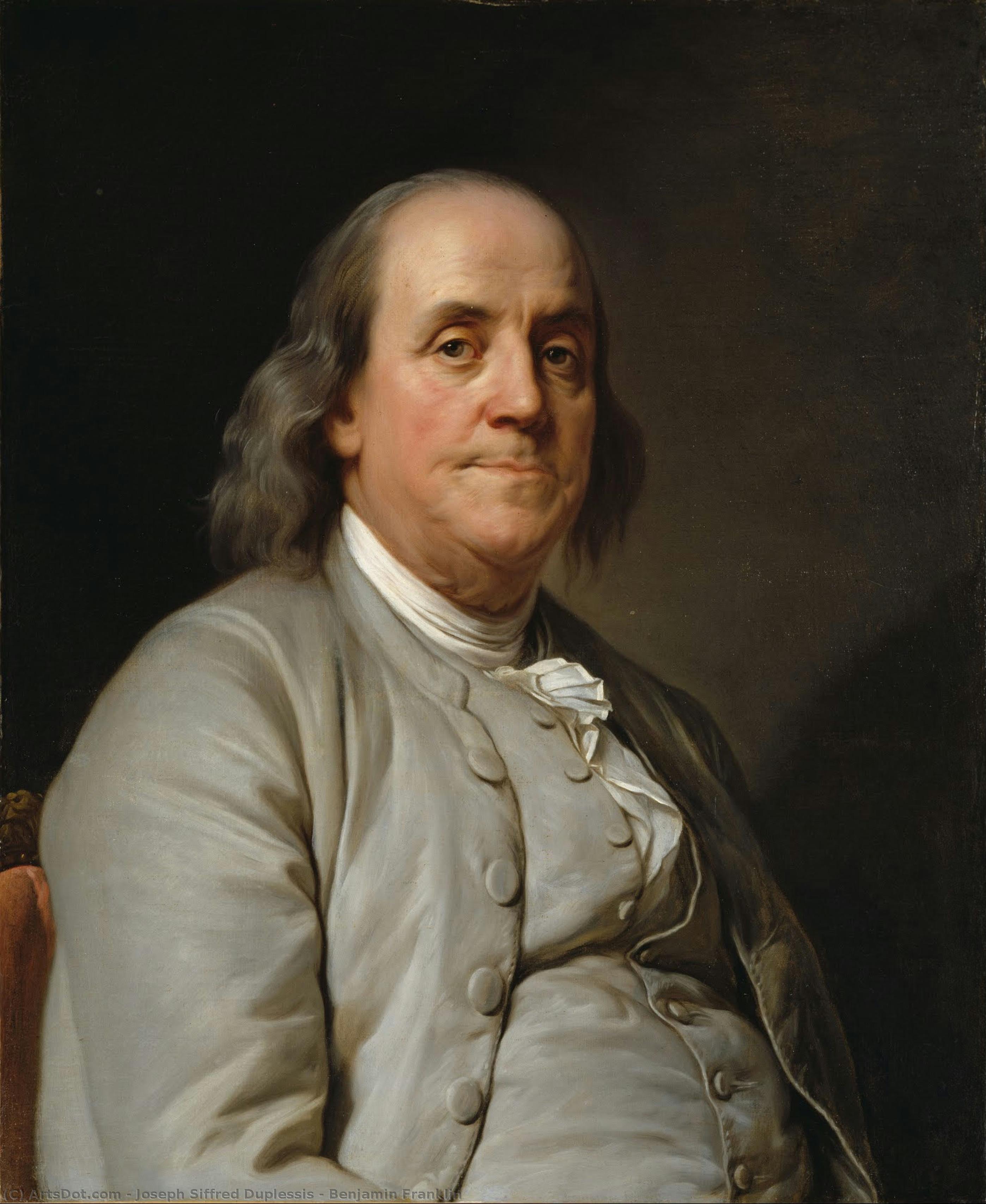 Benjamin Franklin — Жозеф Сиффред Дюплесси