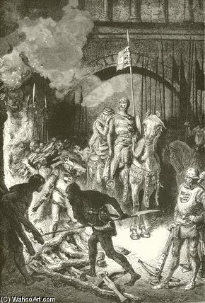 The Cid Ordering The Execution Of Ahmed — Alphonse De Neuville