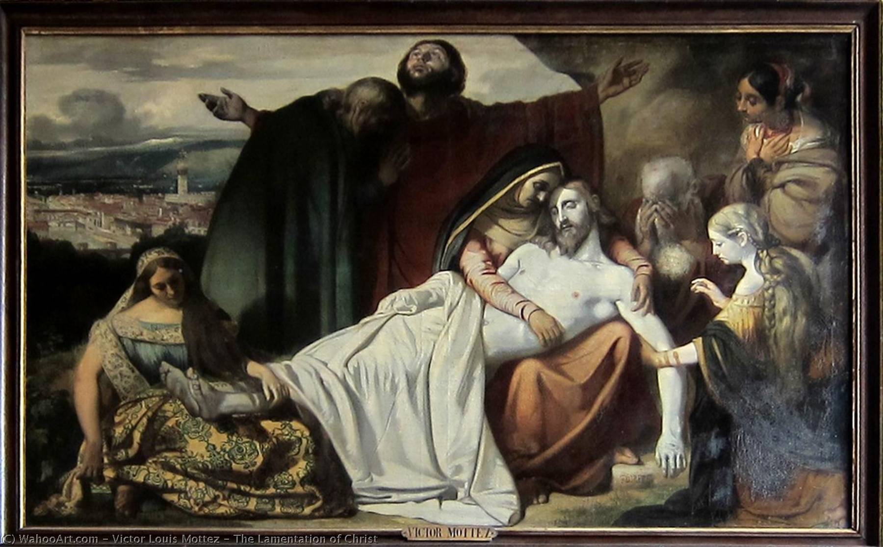 The Lamentation Of Christ — Victor Louis Mottez