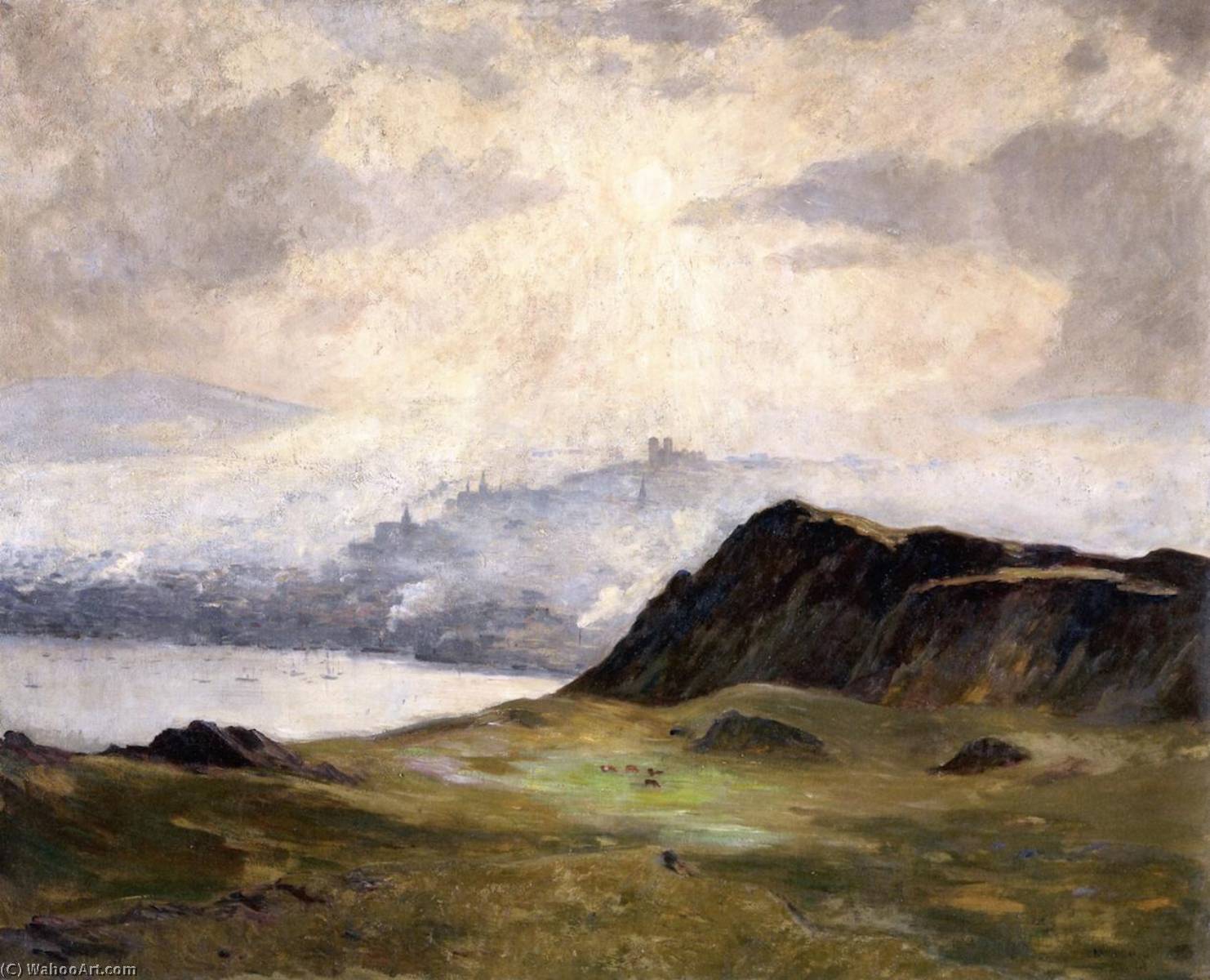Misty Afternoon, St. John's, Newfoundland — Maurice Cullen