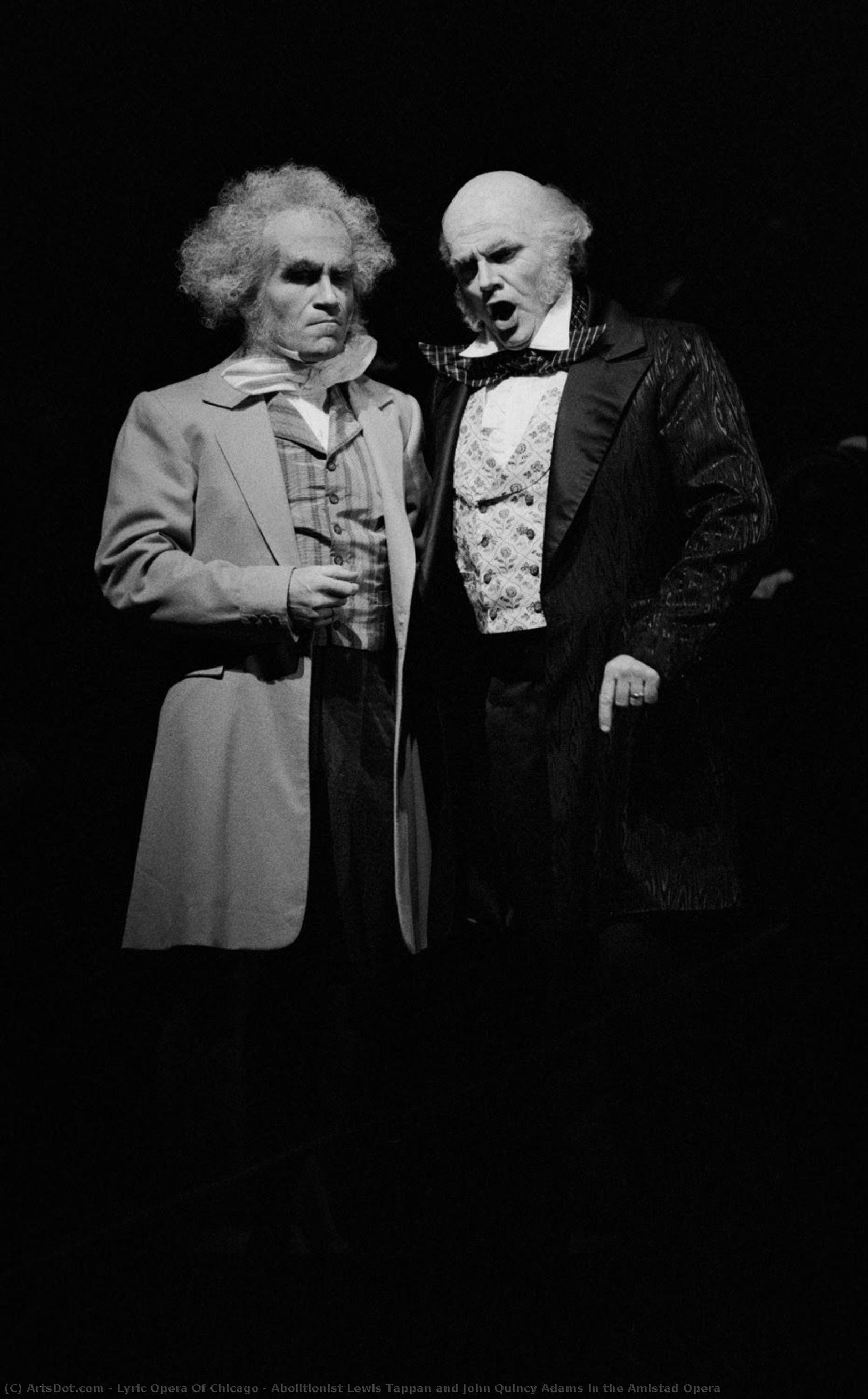 Abolitionist Lewis Tappan And John Quincy Adams In The Amistad Opera — Lyric Opera Of Chicago