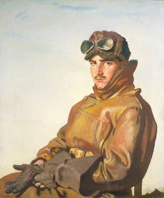 An Airman Lieutenant Reginald Theodore Carlos Hoidge (1894–1963), Mc — Sir William Newenham Montague Orpen