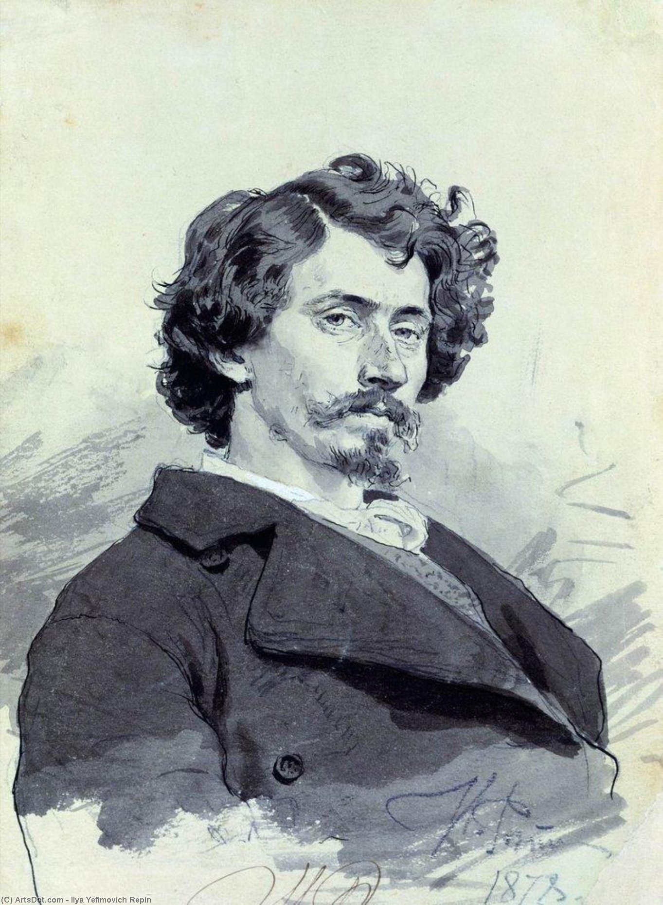 Self Portrait — Ilya Yefimovich Repin