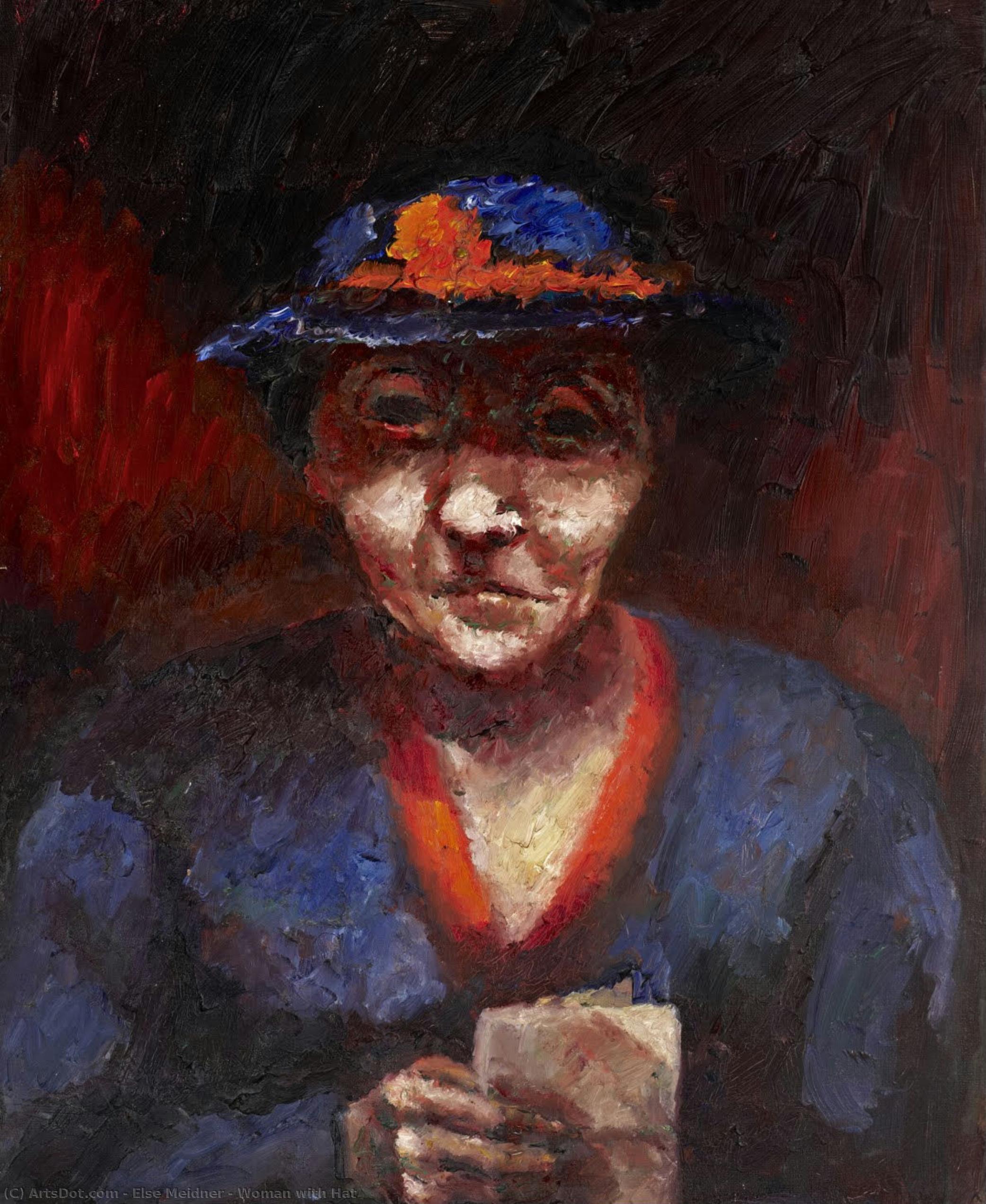 Woman With Hat — Else Meidner
