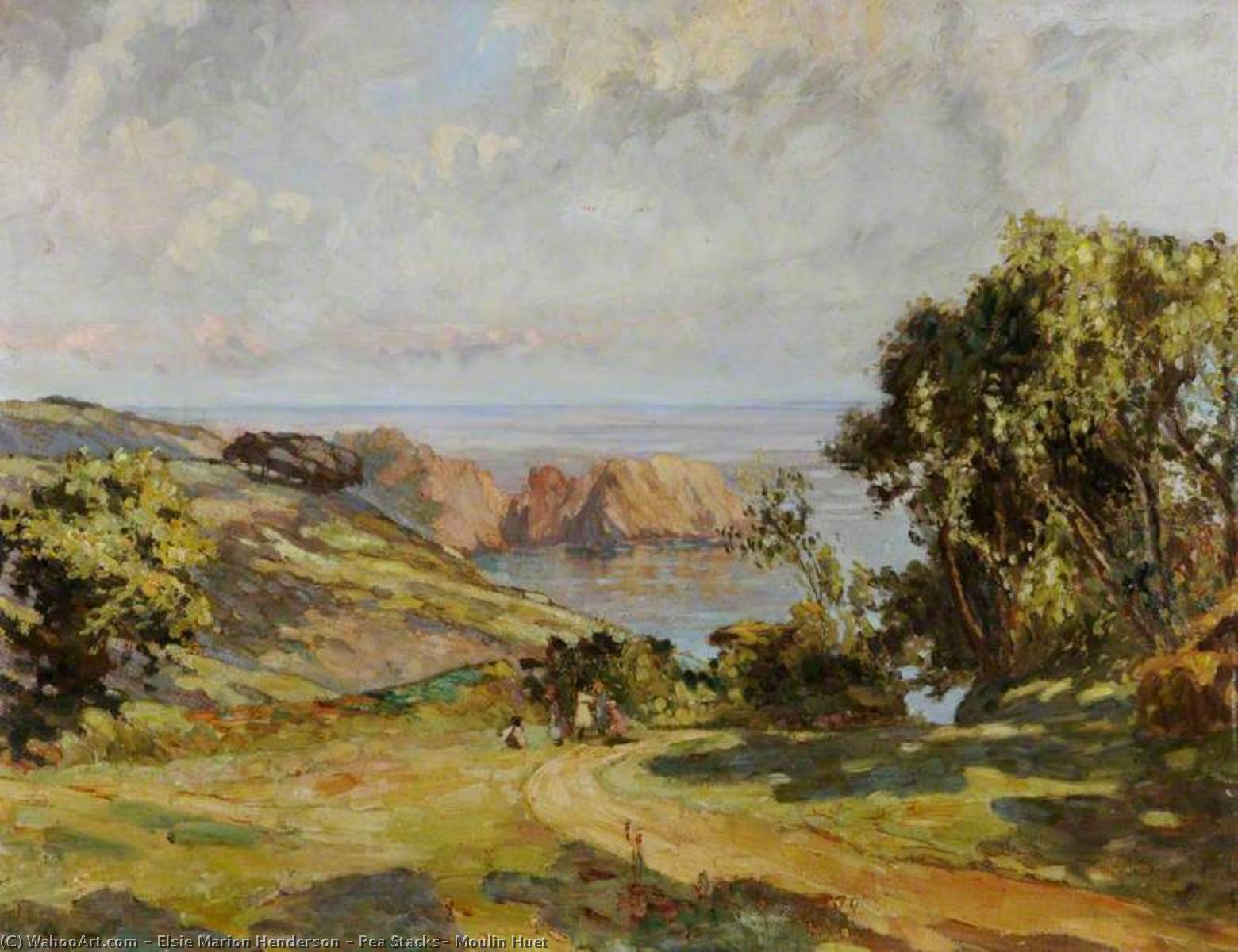 Pea Stacks, Moulin Huet — Elsie Marion Henderson