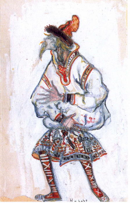 People (old Man) — Nicholas Roerich