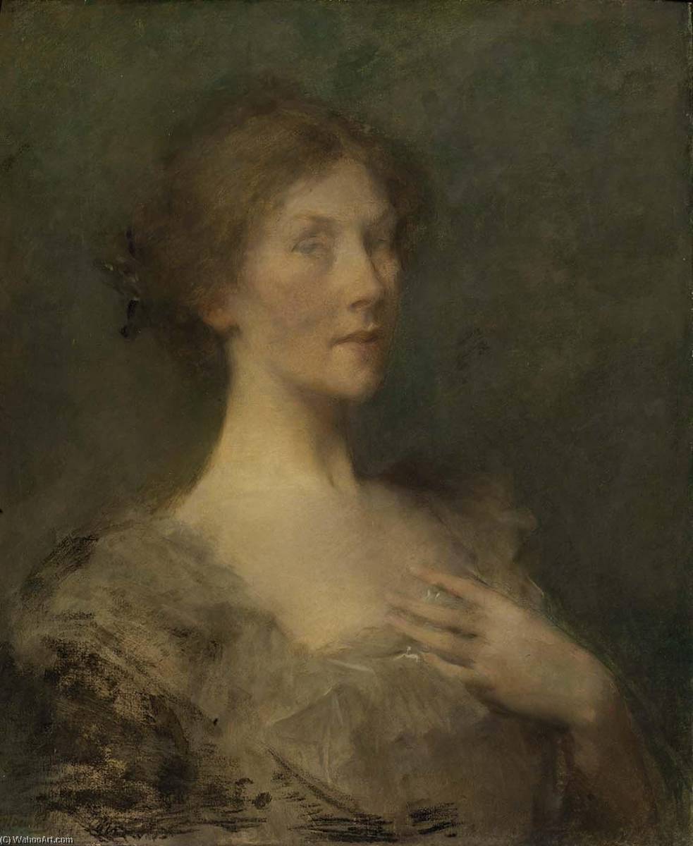 Portrait Of A Lady — Thomas Wilmer Dewing
