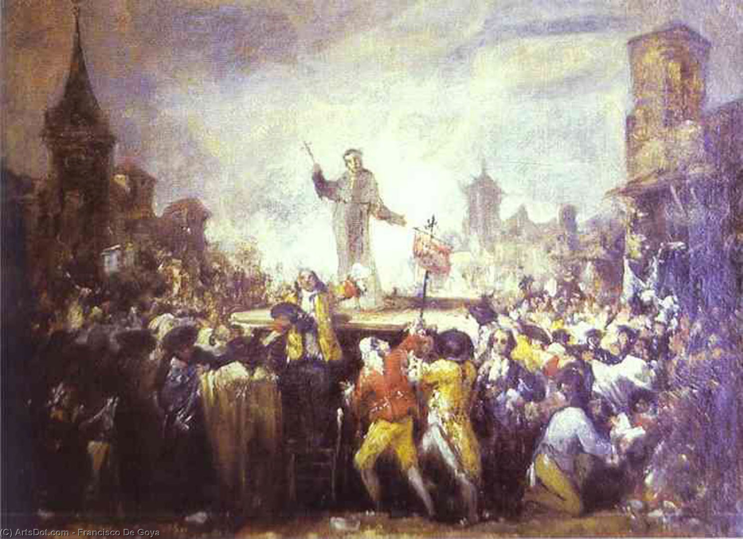 Le Motin De Esquilache (the Esquilache Riots) — Francisco José De Goya Y Lucientes