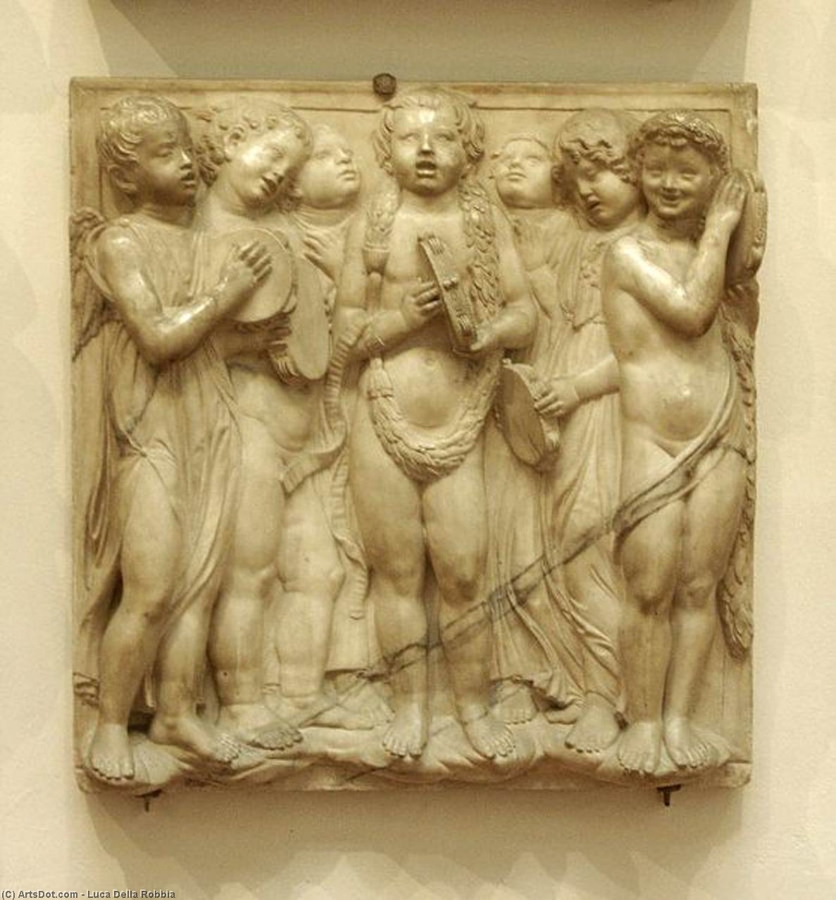 Cantoria: Third Bottom Relief — Luca Della Robbia