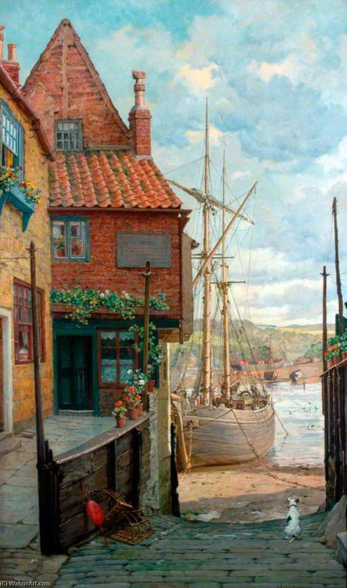 Whitby Harbour — Elias Bancroft