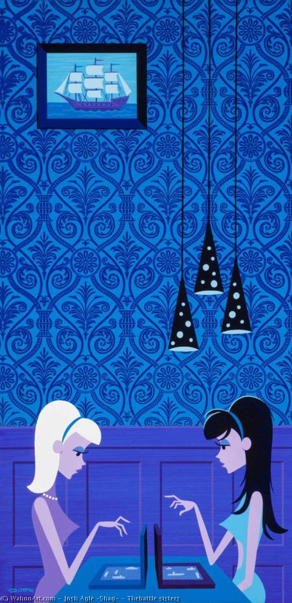 Thebattle Sisters — Josh Agle (shag)